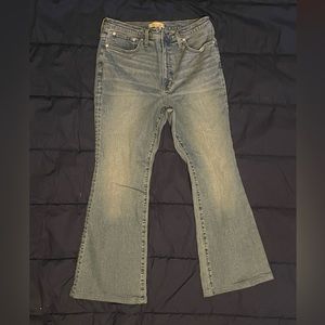 Woman’s madewell skinny flare jeans size 31. Had these hemmed so now 27.